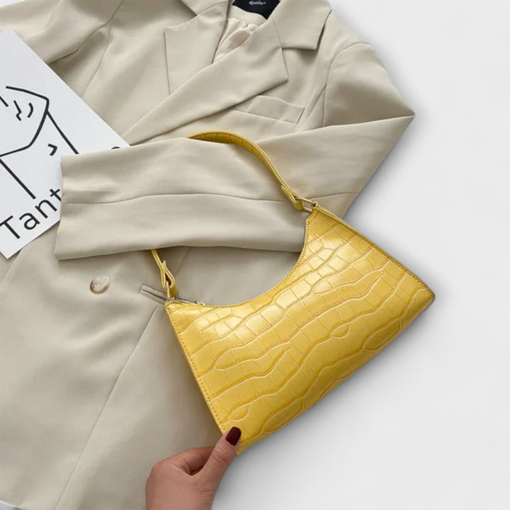 Millie™ Glossy Leather Handbag