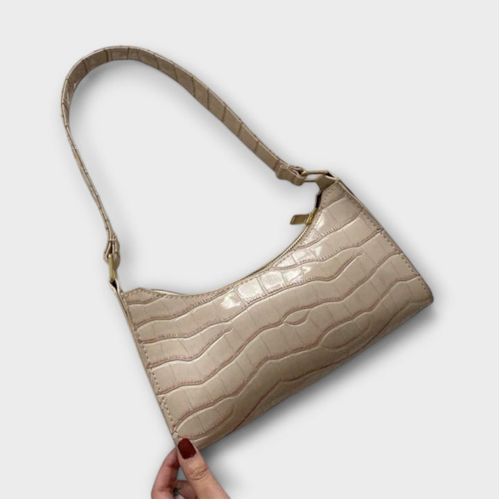Millie™ Glossy Leather Handbag
