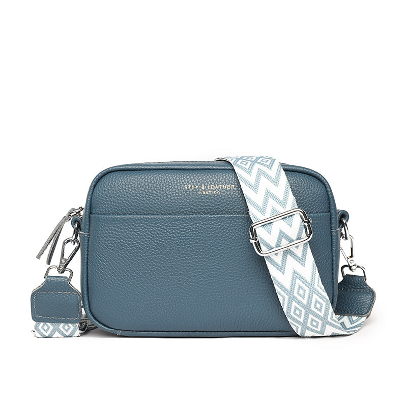 Nadia™ Women's Leather Shoulder Bag - Buy One, Get One Free!