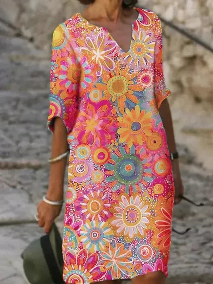 Kenzie™  Colorful Floral Dress