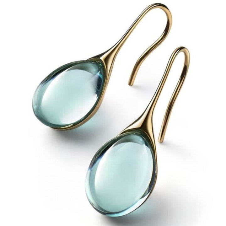 Joana™ Crystal Drop Earrings in Gold and Silver