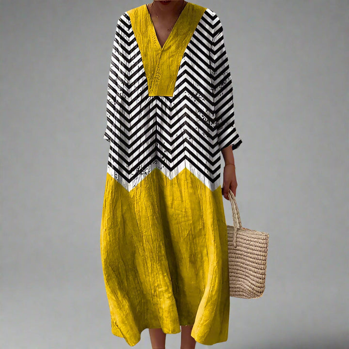 Keily™ Elegant Geometric Dress