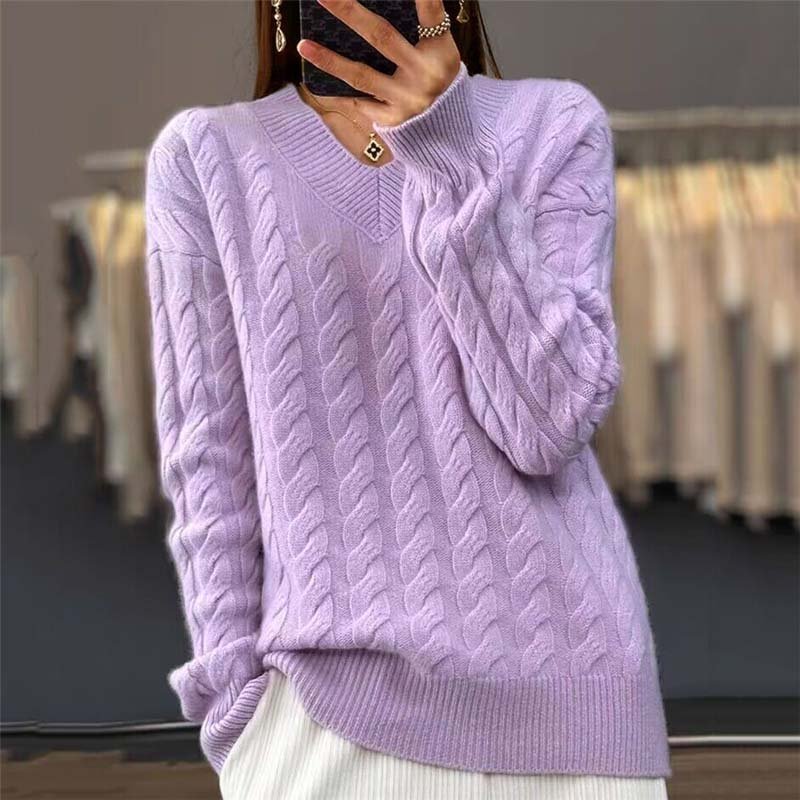 Charlene™ - Stylish Knit Sweater