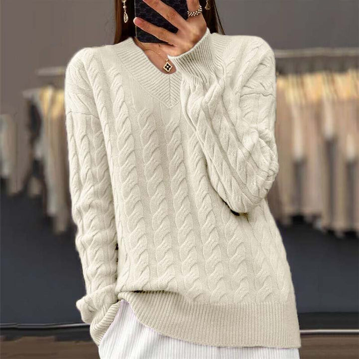 Charlene™ - Stylish Knit Sweater