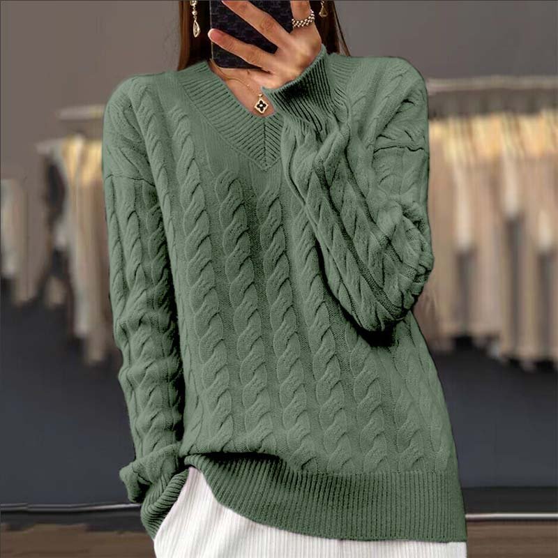 Charlene™ - Stylish Knit Sweater