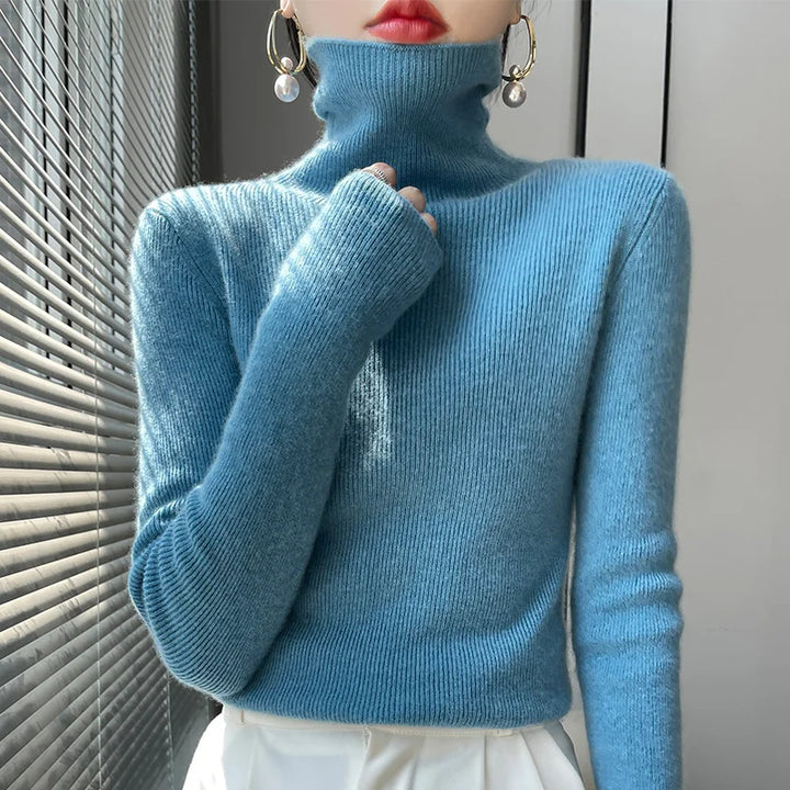 Lenie™ - Relaxed Fit Turtleneck Sweater