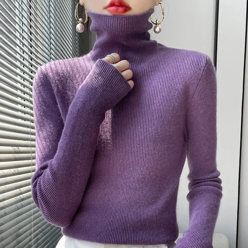 Lenie™ - Relaxed Fit Turtleneck Sweater