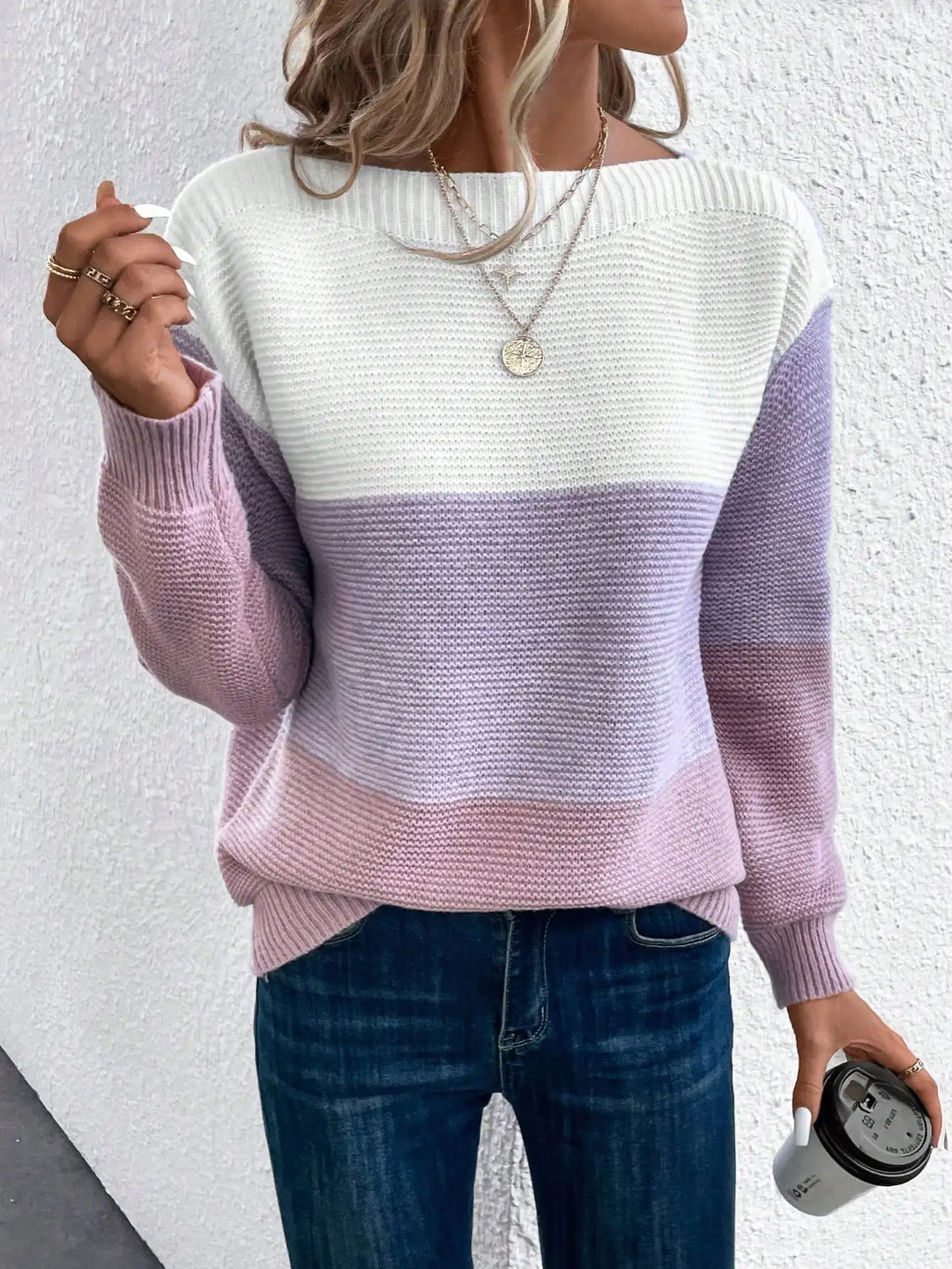 Fenella™ - Gradient Knit Sweater