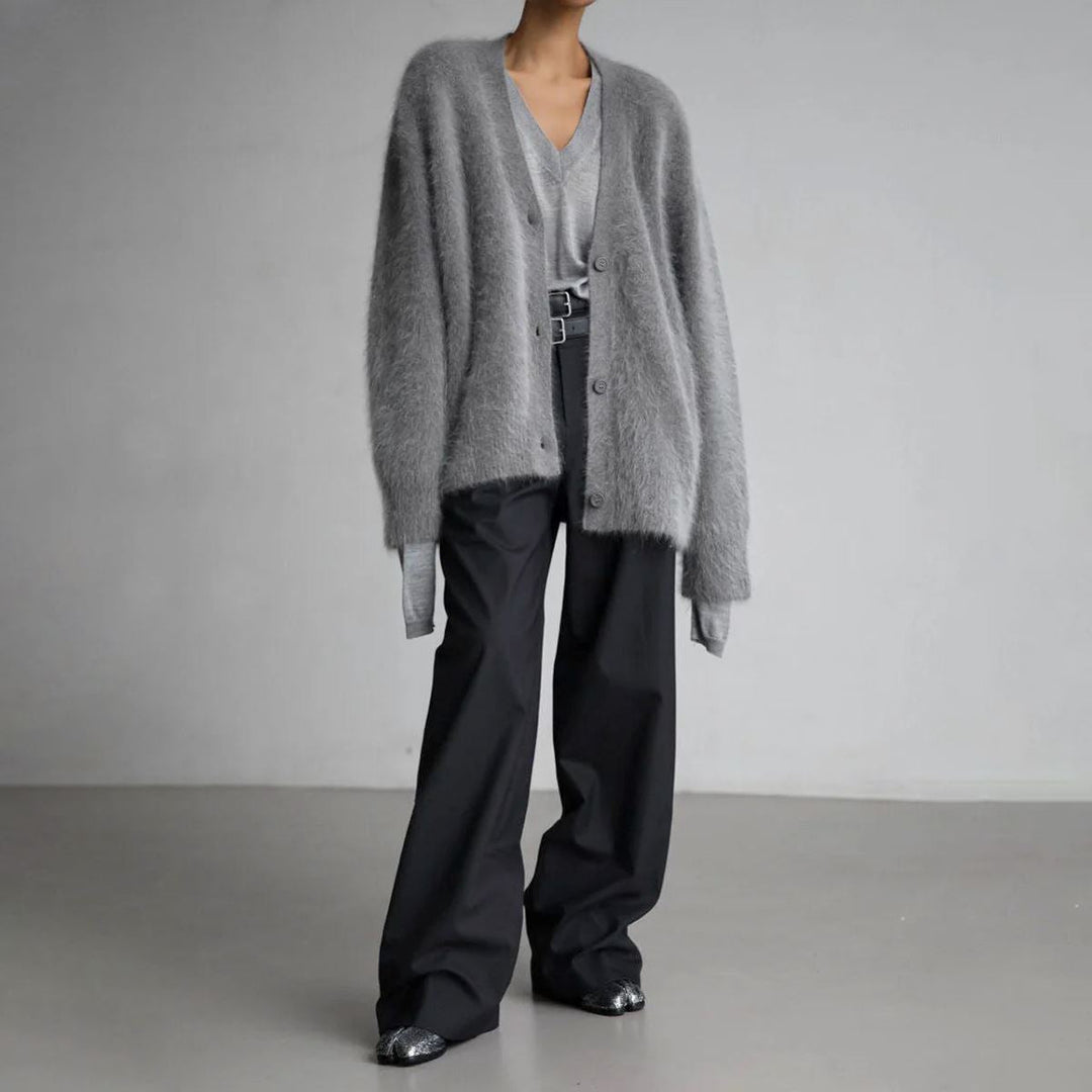 Eliza™ - Cozy Faux Fur Cardigan