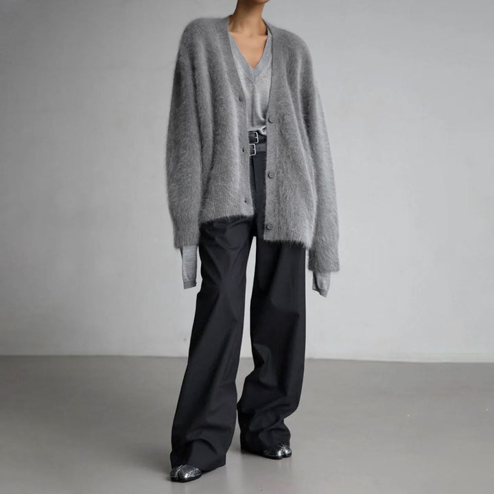 Eliza™ - Cozy Faux Fur Cardigan