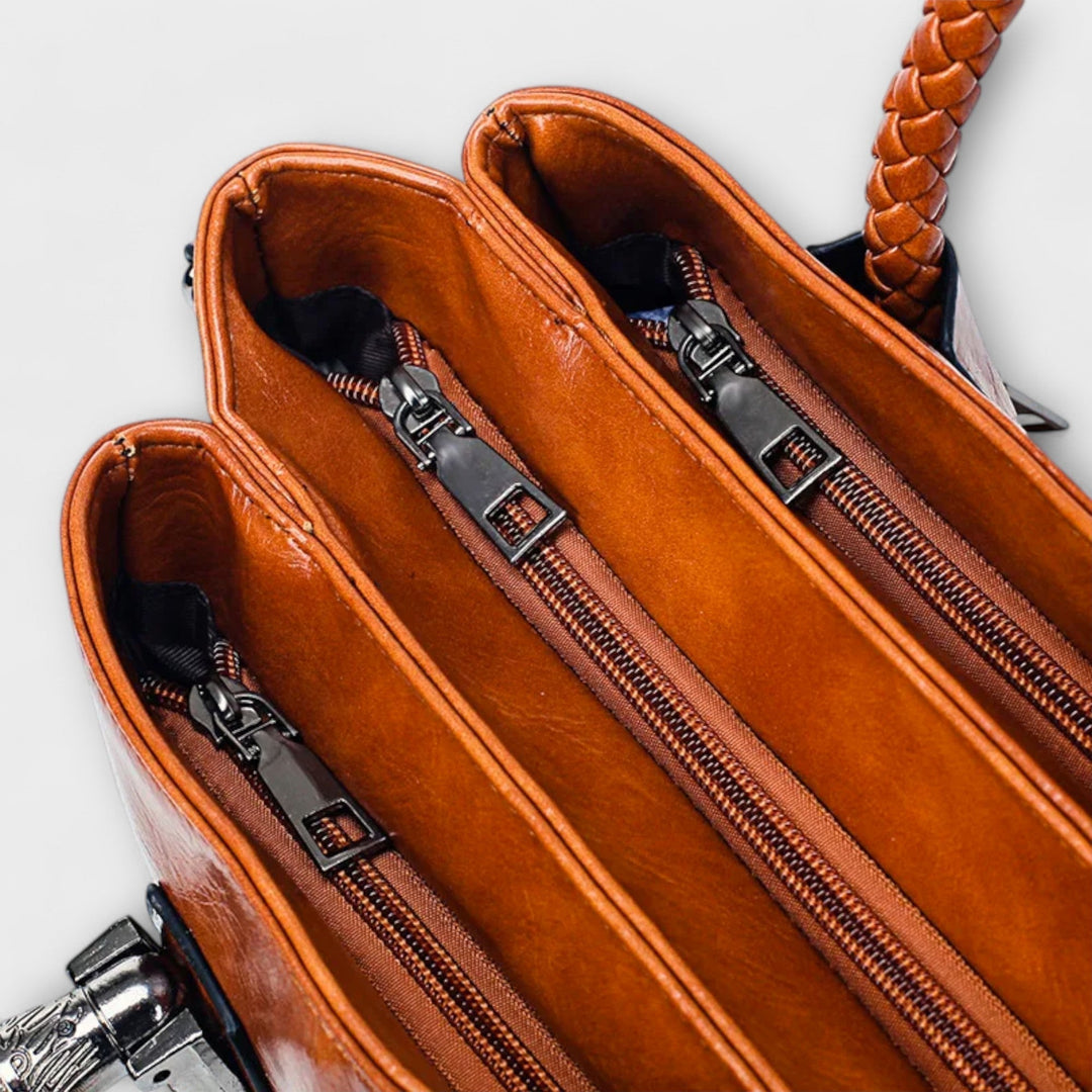 Rylee™ Chic Leather Travel Duffel