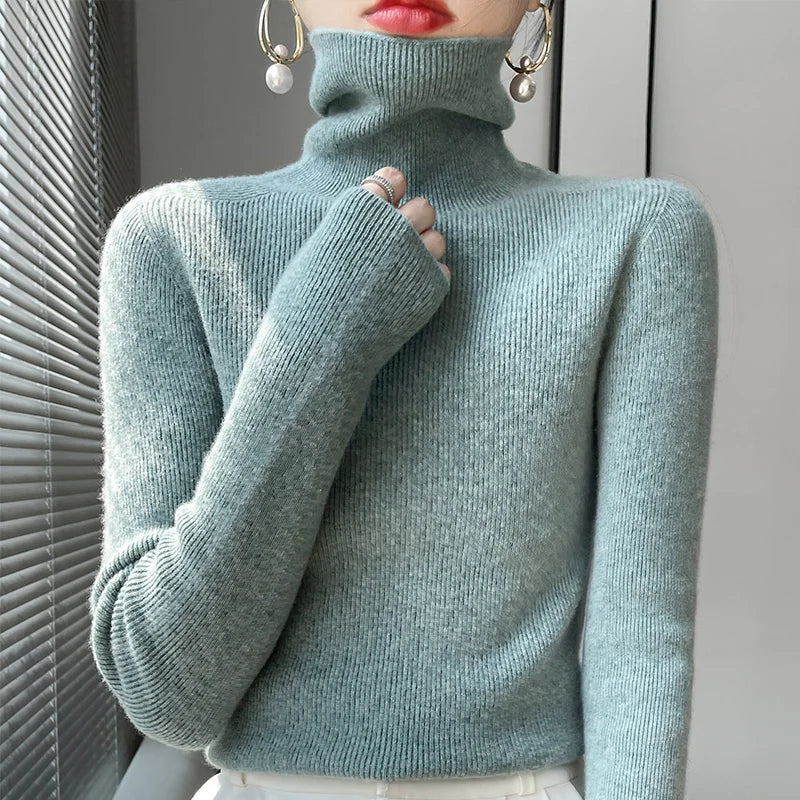 Lenie™ - Relaxed Fit Turtleneck Sweater