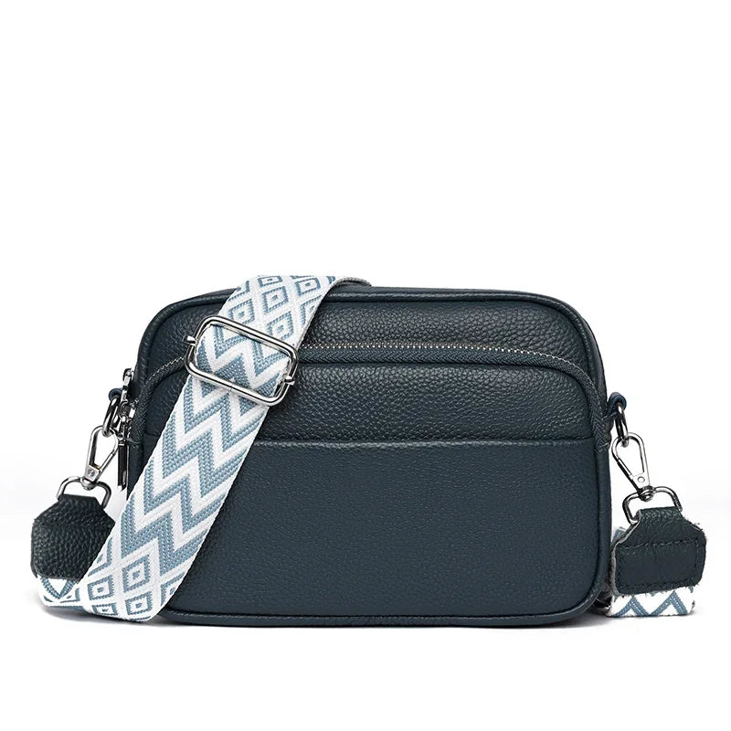 Talia | Refined Leather Shoulder Bag