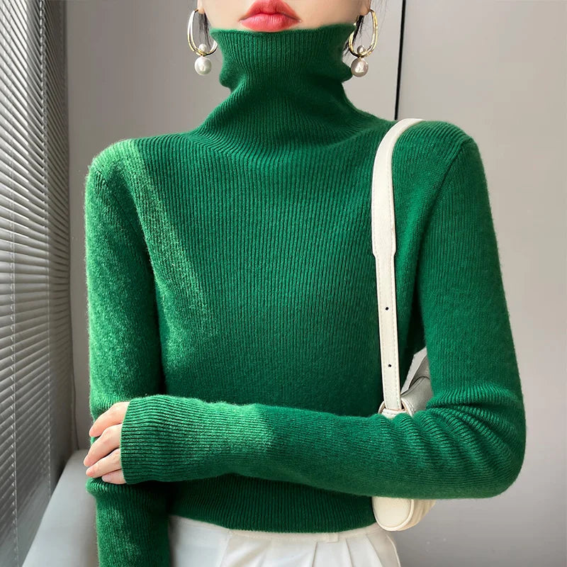 Lenie™ - Relaxed Fit Turtleneck Sweater