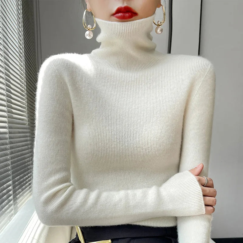 Lenie™ - Relaxed Fit Turtleneck Sweater