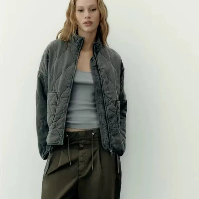 Megan™ Vintage Quilted Cotton Jacket