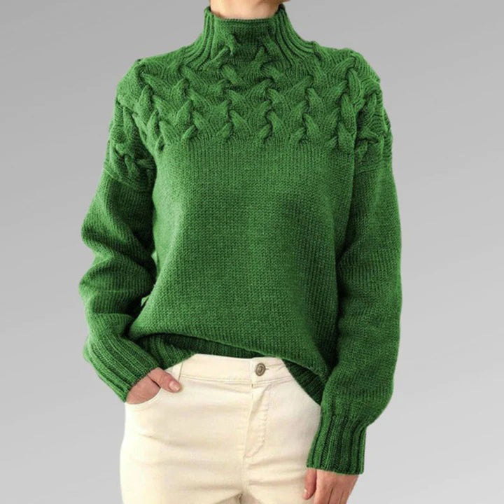Tiarni™ - Cozy Knit Turtleneck Sweater
