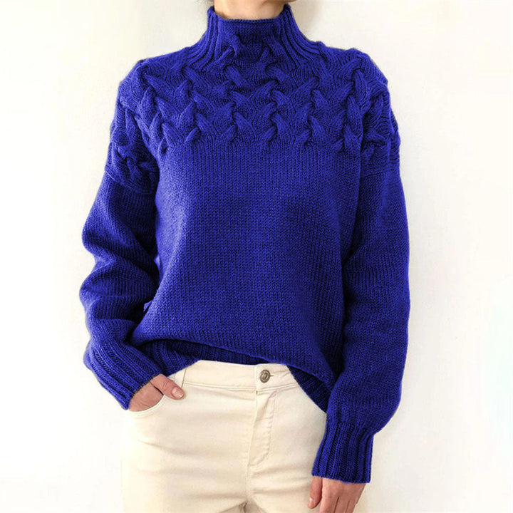 Tiarni™ - Cozy Knit Turtleneck Sweater