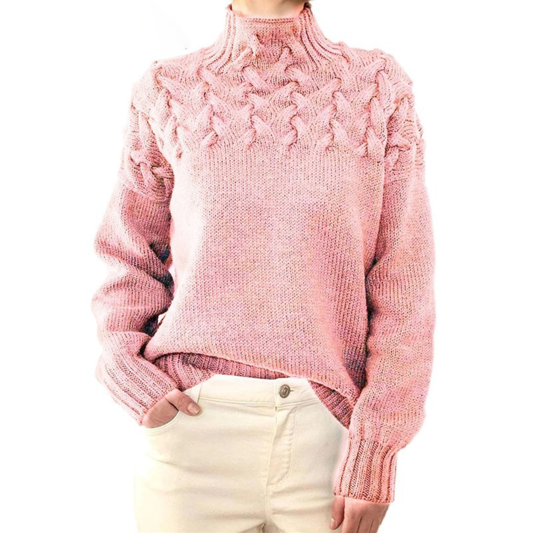 Tiarni™ - Cozy Knit Turtleneck Sweater
