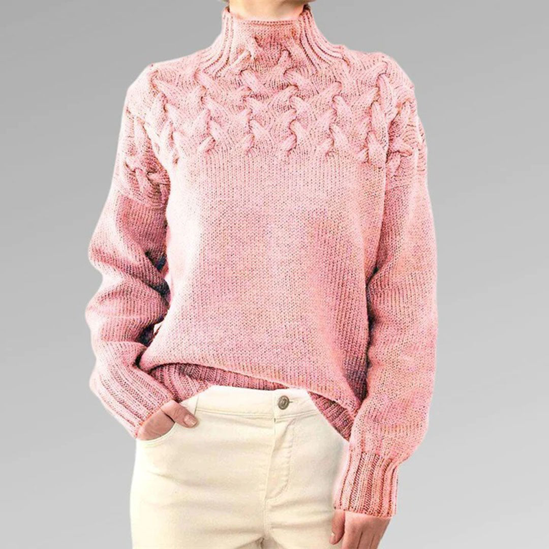 Tiarni™ - Cozy Knit Turtleneck Sweater