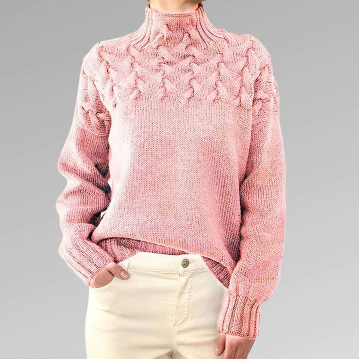 Tiarni™ - Cozy Knit Turtleneck Sweater