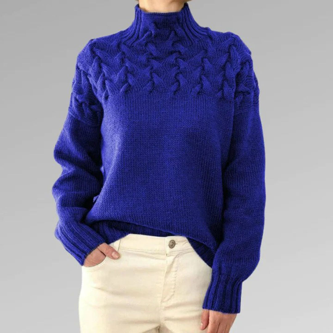 Tiarni™ - Cozy Knit Turtleneck Sweater