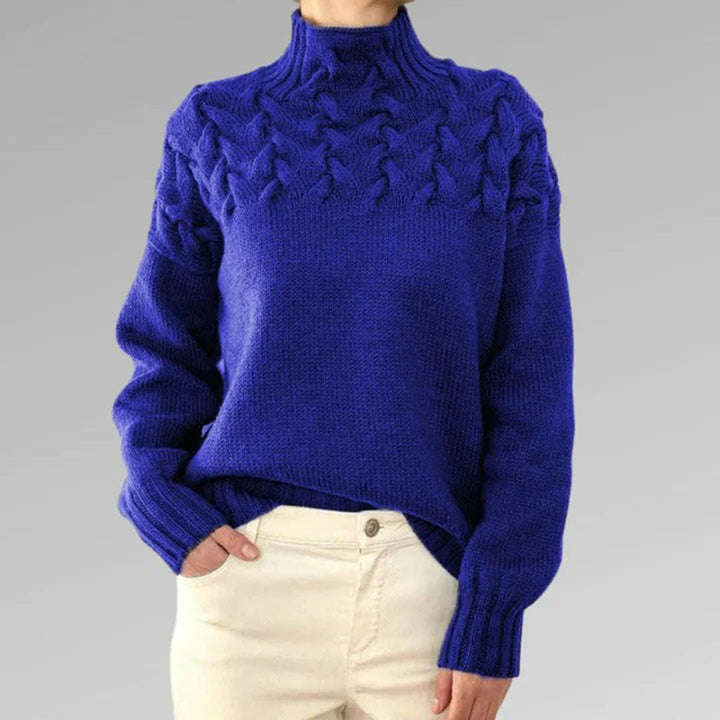 Tiarni™ - Cozy Knit Turtleneck Sweater
