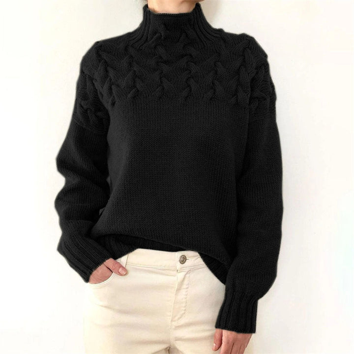 Tiarni™ - Cozy Knit Turtleneck Sweater