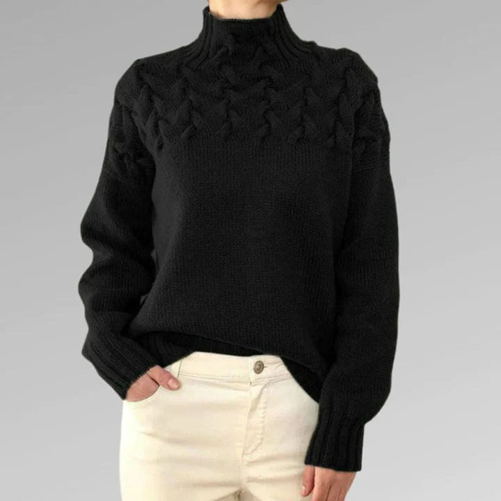 Tiarni™ - Cozy Knit Turtleneck Sweater