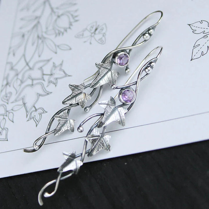 Teagan™ Vintage Leaf Elf Earrings