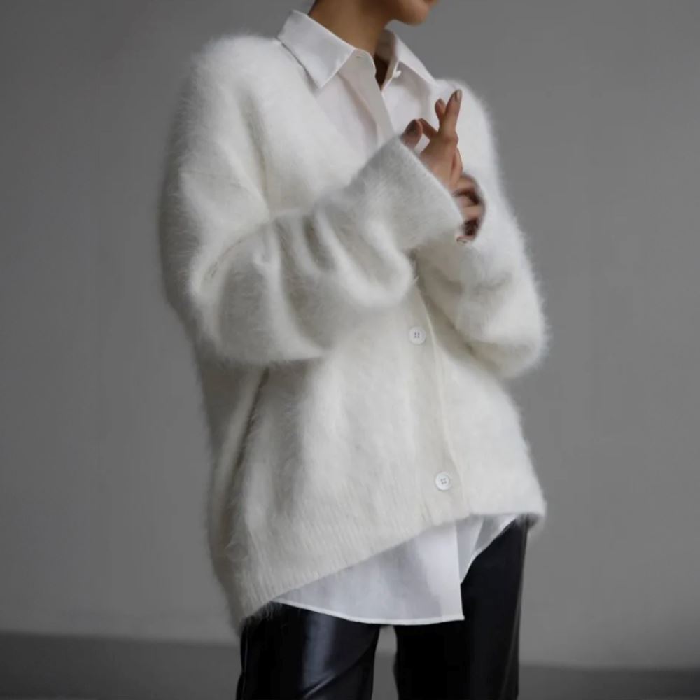 Eliza™ - Cozy Faux Fur Cardigan