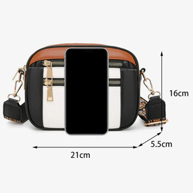 Violet | Refined Leather Shoulder Bag