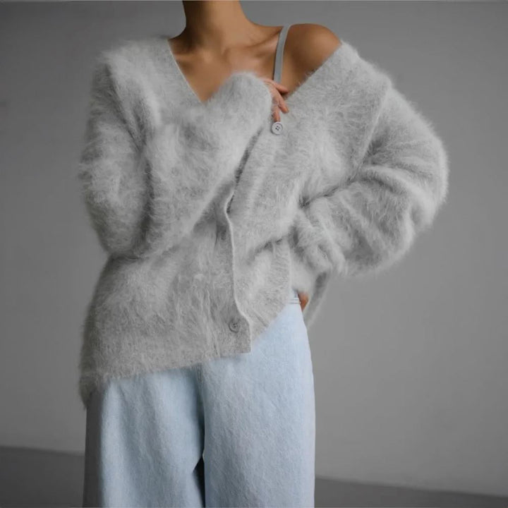 Eliza™ - Cozy Faux Fur Cardigan