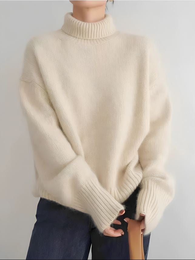 Yeke™ - Snug Turtleneck Knit Sweater