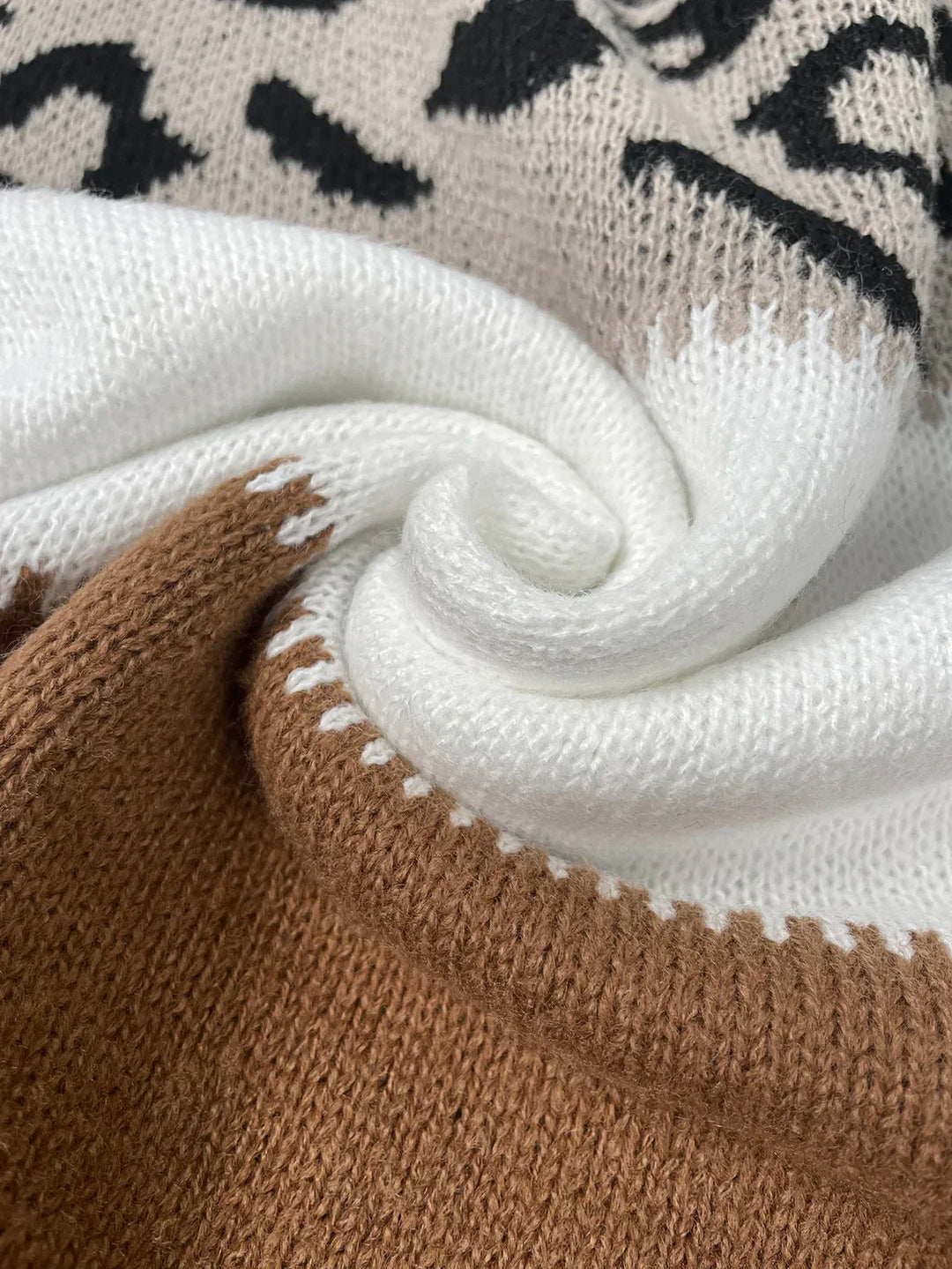 Jasmin™ - Cozy Long Sleeve Knit Sweater