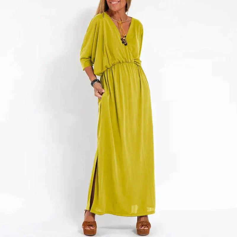 Naomi™  Long Vintage Dress