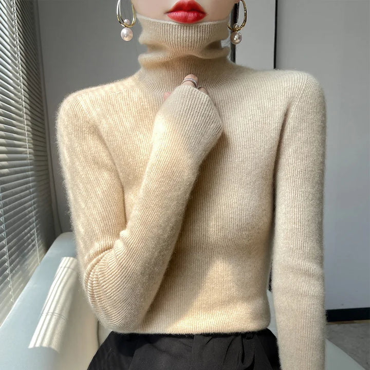 Lenie™ - Relaxed Fit Turtleneck Sweater