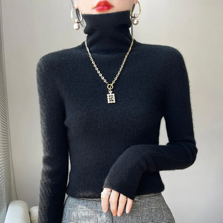Lenie™ - Relaxed Fit Turtleneck Sweater