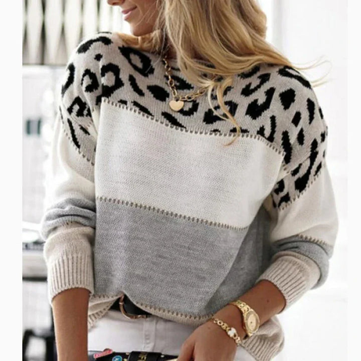 Jasmin™ - Cozy Long Sleeve Knit Sweater