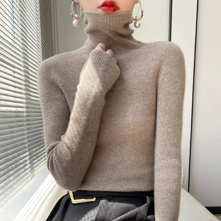 Lenie™ - Relaxed Fit Turtleneck Sweater