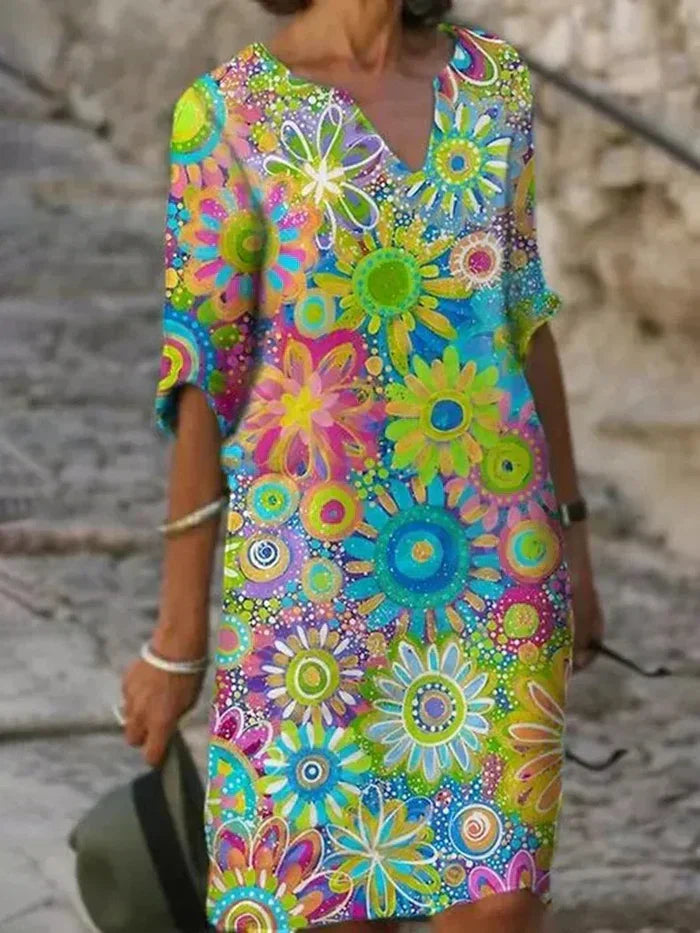 Kenzie™  Colorful Floral Dress