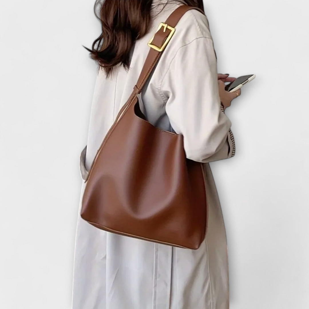 Nevaeh™ Chic Leather Shoulder Bag