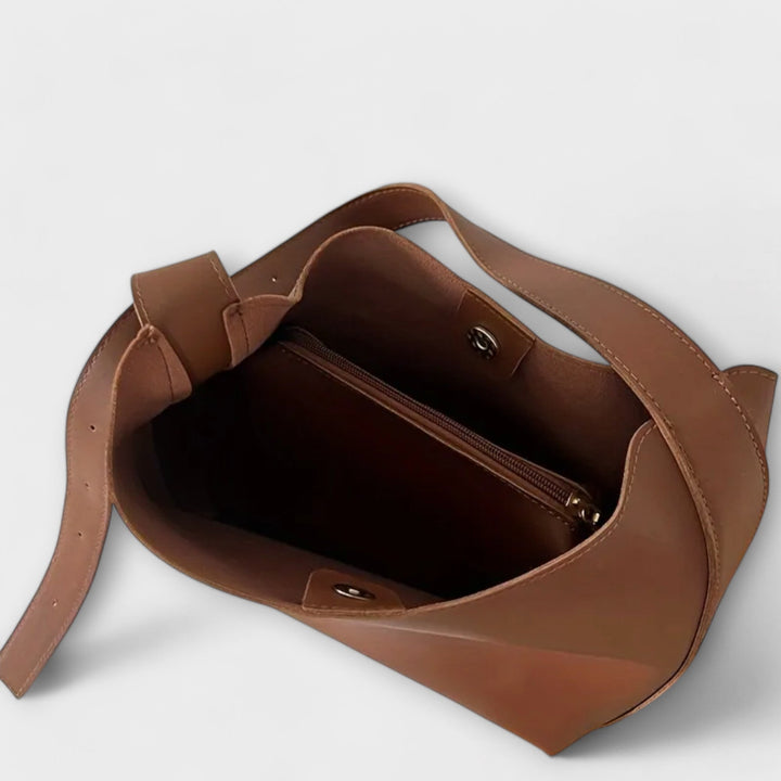 Nevaeh™ Chic Leather Shoulder Bag