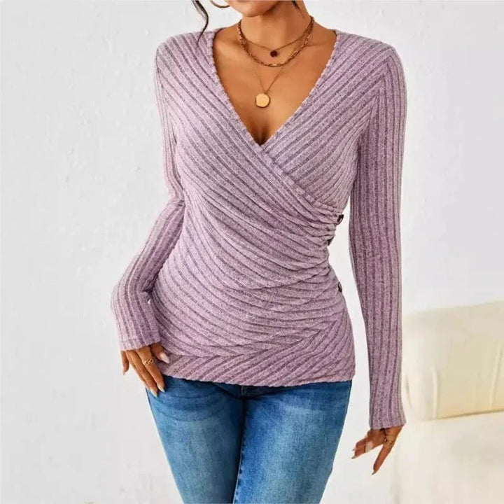 Ivory™ Tummy Tucking Long Sleeve Top