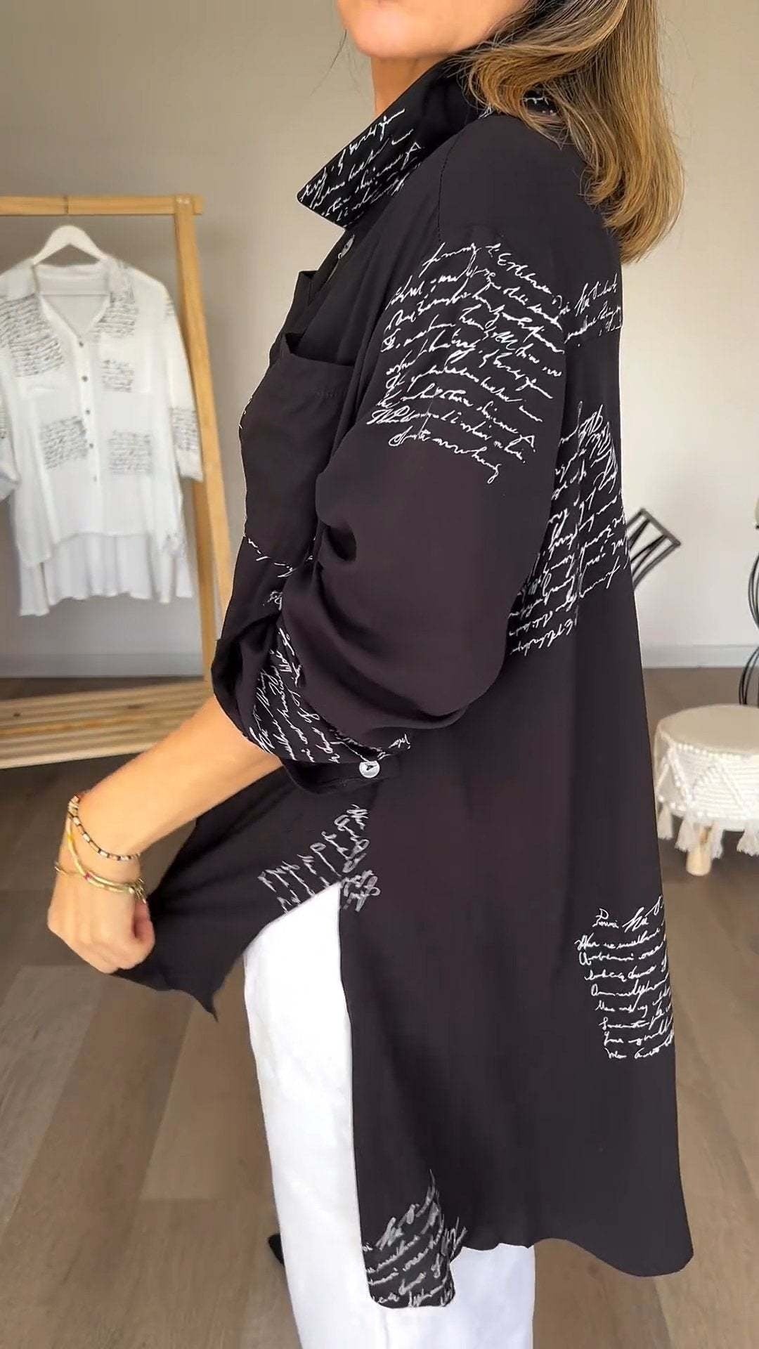 Chloé™  Elegant Button-Up Shirt