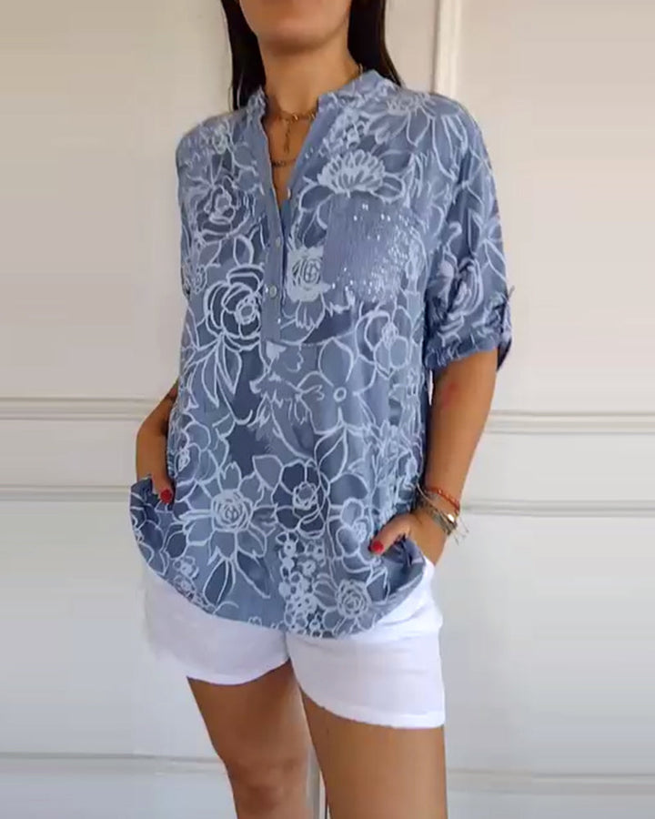 Holly™ Floral Print Blouse