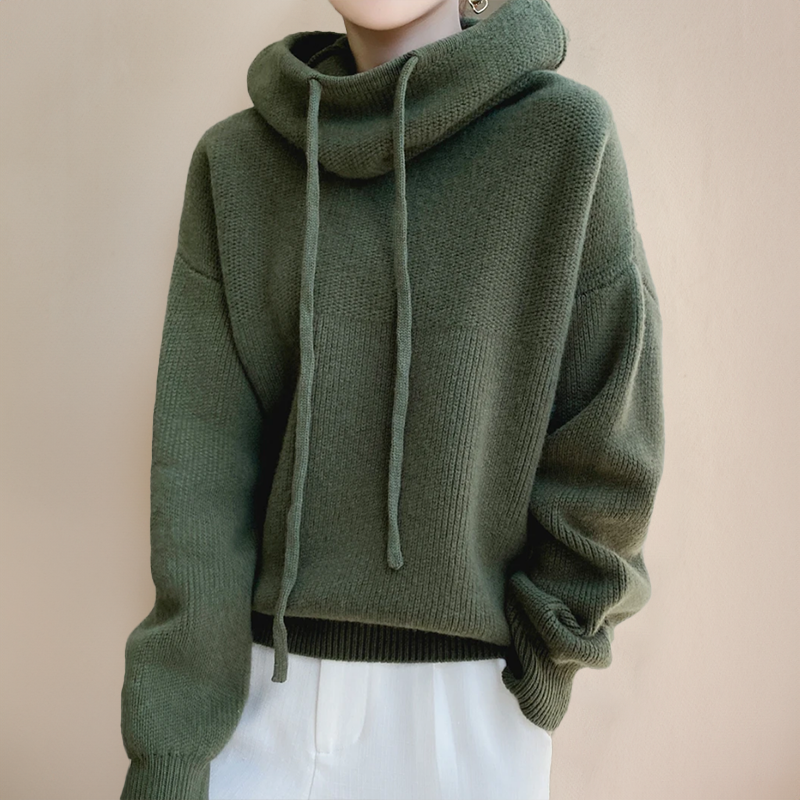 Lotte™ - Cozy Cowl Neck Sweatshirt