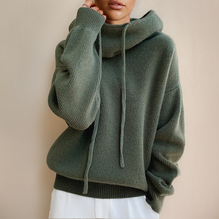 Lotte™ - Cozy Cowl Neck Sweatshirt