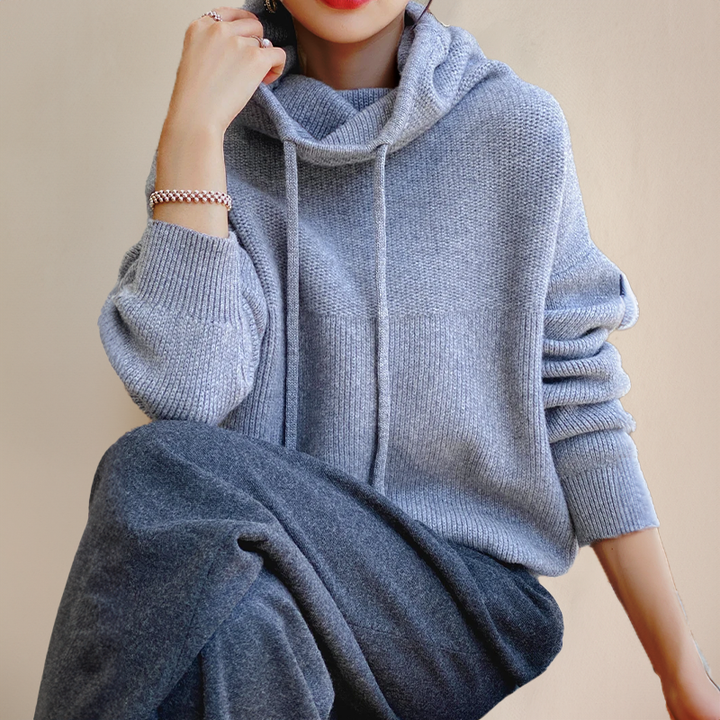 Lotte™ - Cozy Cowl Neck Sweatshirt