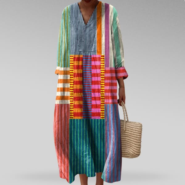 Keily™ Elegant Geometric Dress